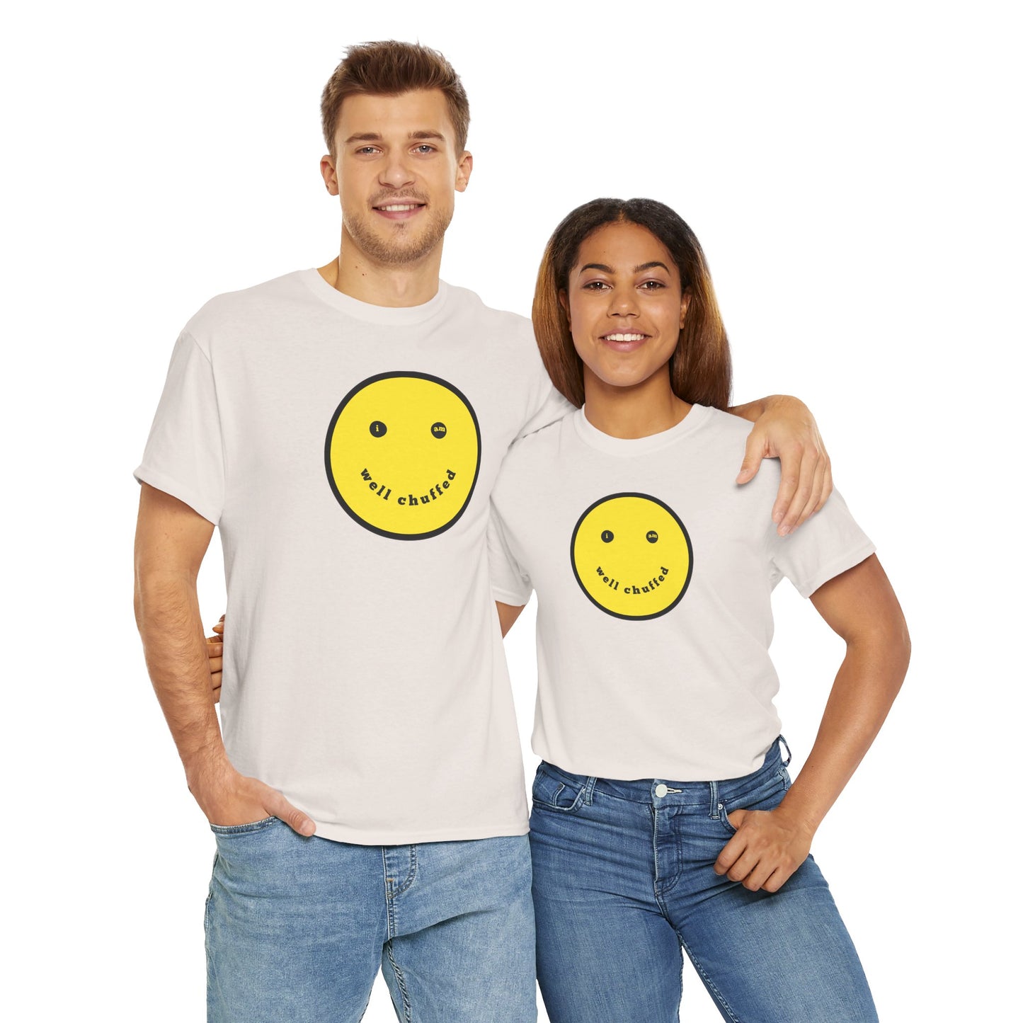I AM WELL CHUFFED Unisex Heavy Cotton Tee