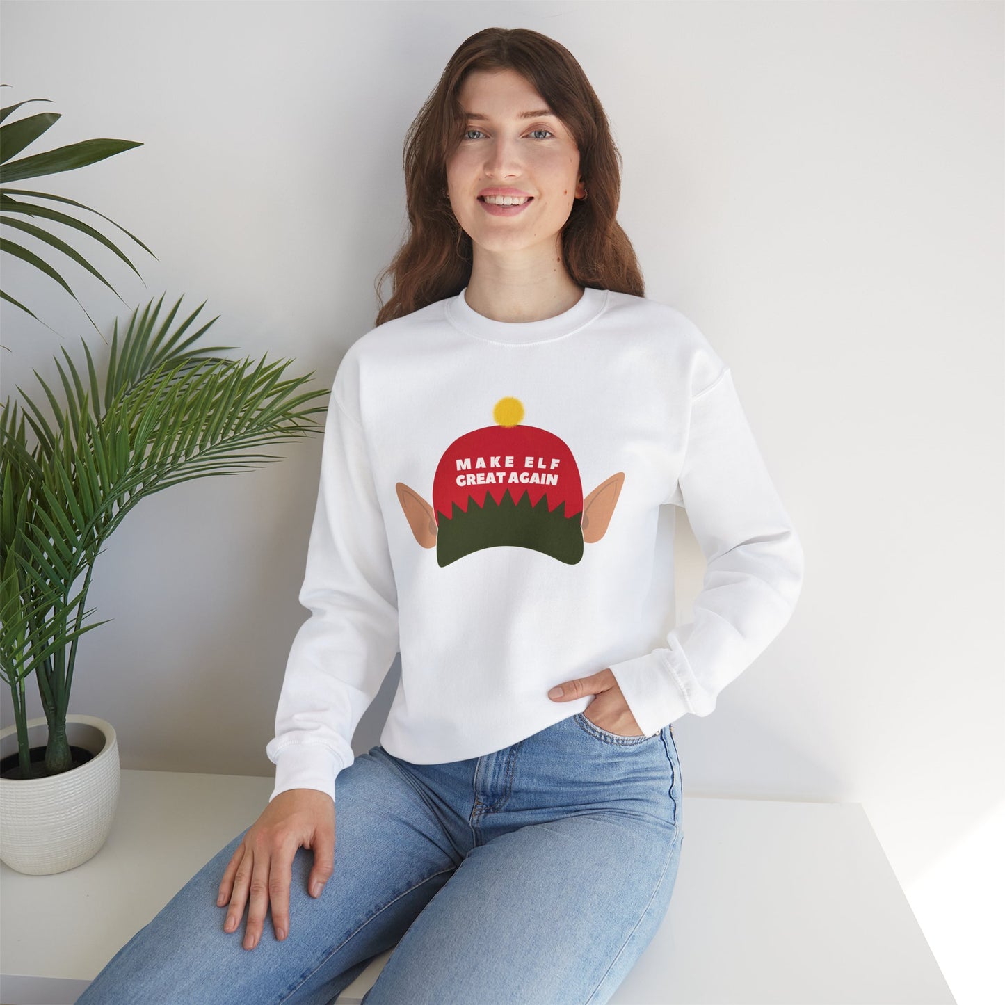 MEGA XMAS Unisex Heavy Blend™ Crewneck Sweatshirt