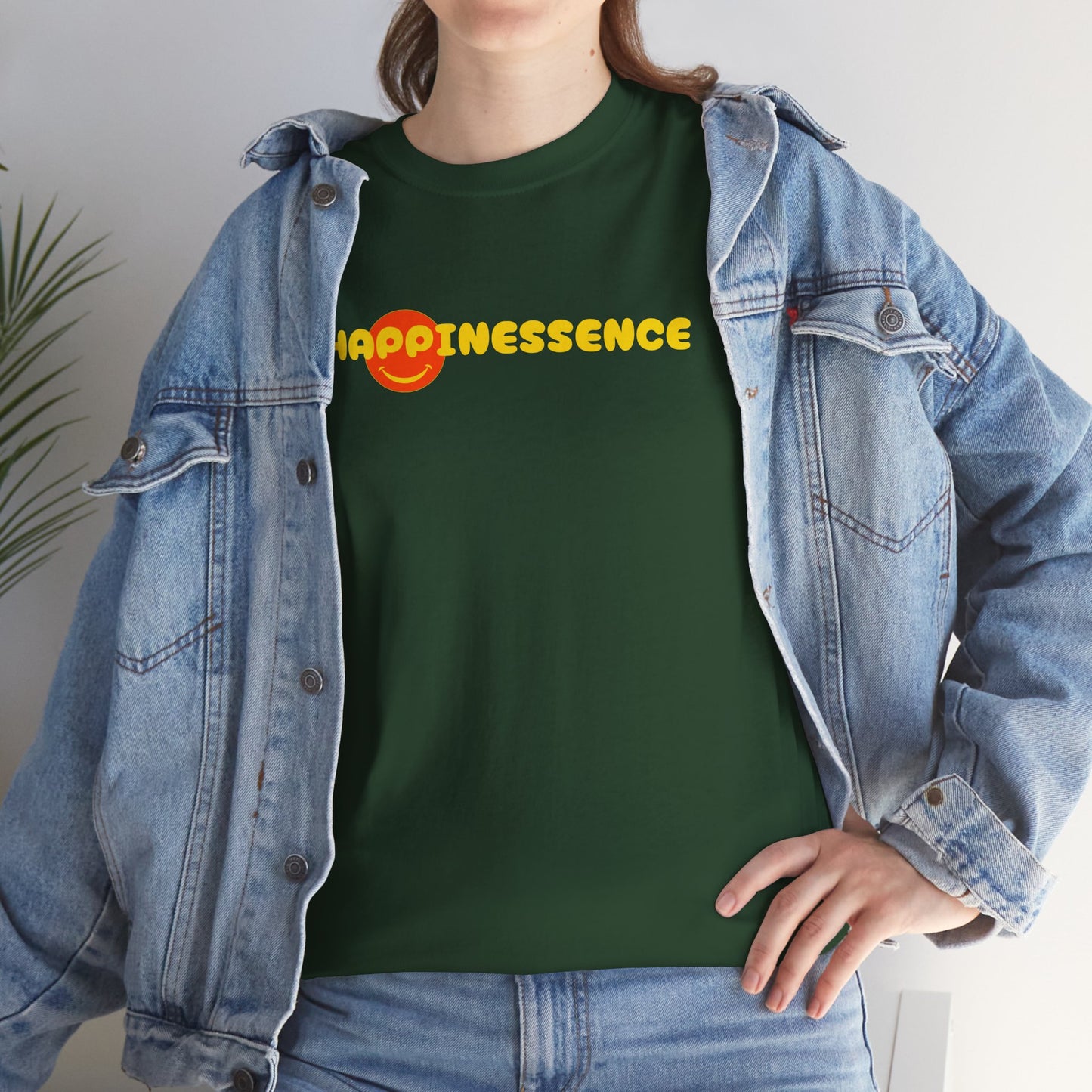 HAPPINESSENCE Unisex Heavy Cotton Tee