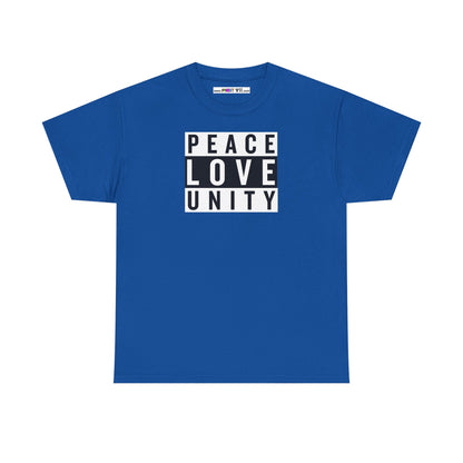 PEACELOVEUNITY Unisex Heavy Cotton Tee