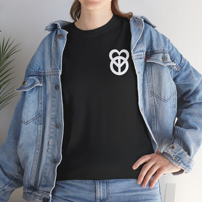 KEEP PEACE AND LOVE ON Unisex Heavy Cotton Tee