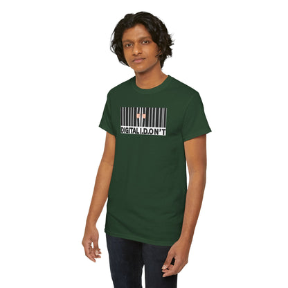 DIGITAL I.D.ON'T Unisex Heavy Cotton Tee
