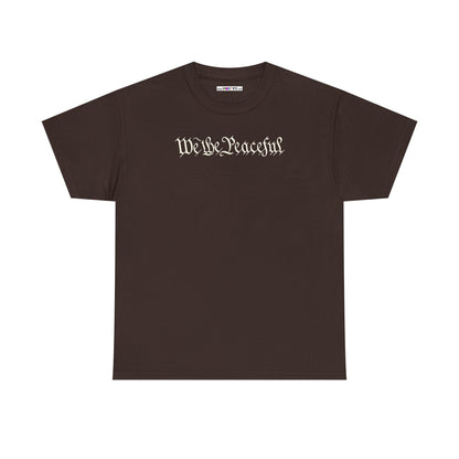WE THE PEACEFUL Unisex Heavy Cotton Tee