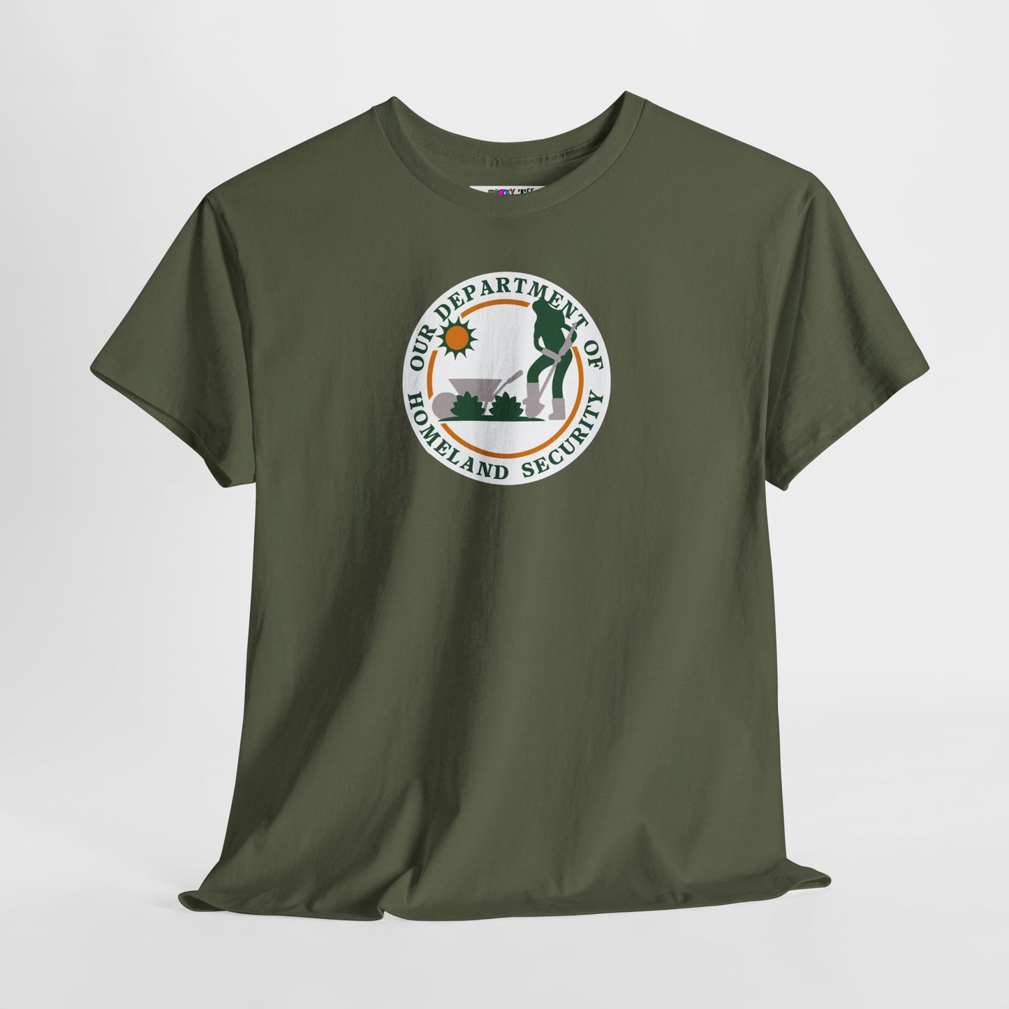 HOMELAND SECURITY (OUR DEPARTMENT OF) Unisex Heavy Cotton Tee