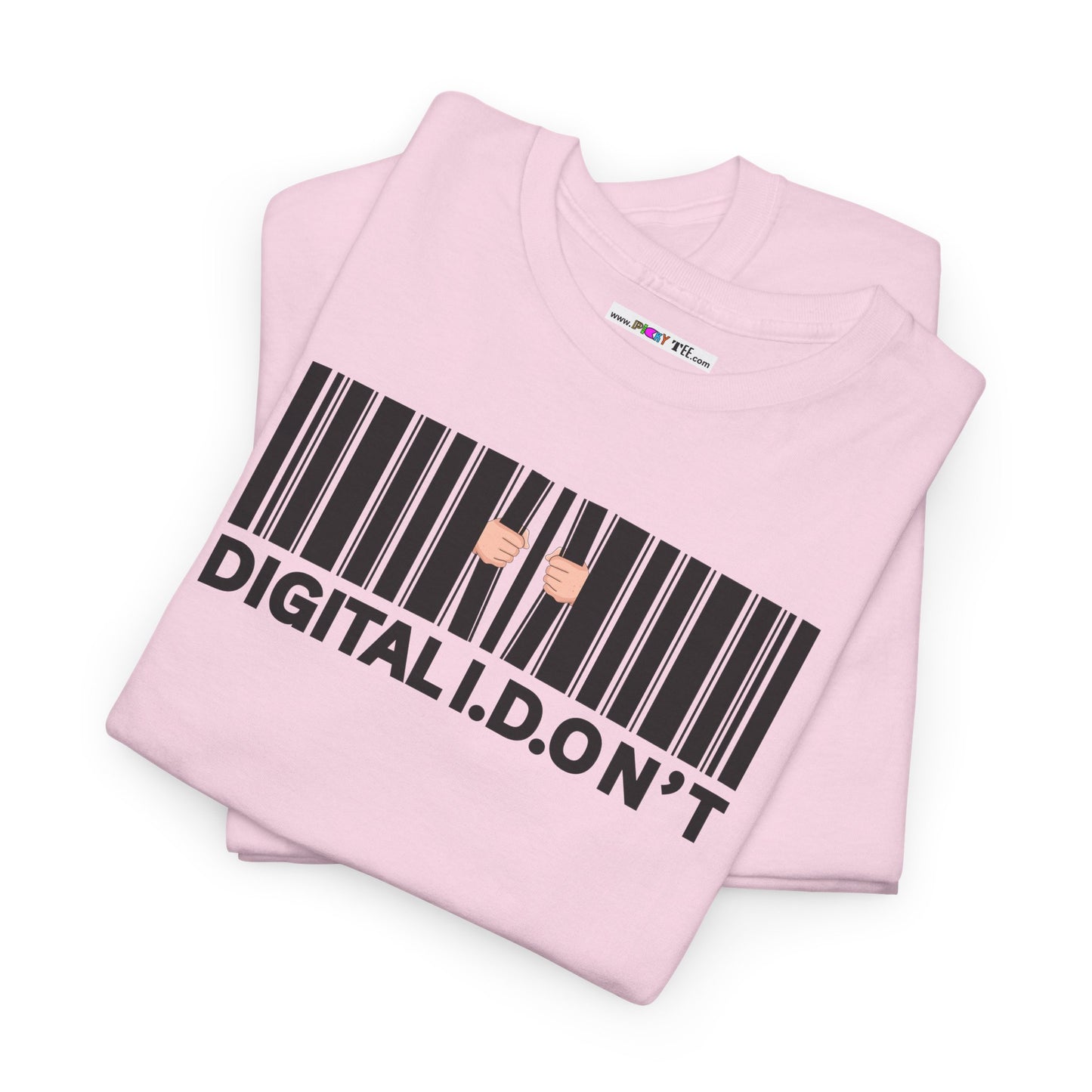DIGITAL I.D.ON'T Unisex Heavy Cotton Tee