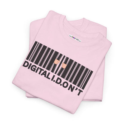 DIGITAL I.D.ON'T Unisex Heavy Cotton Tee