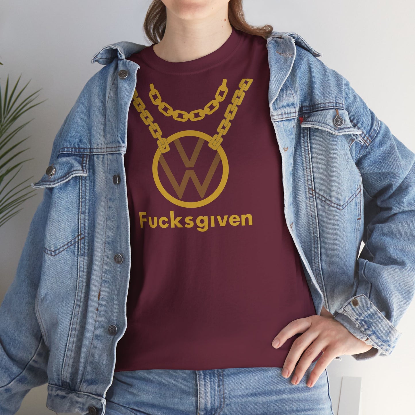 ZER0 Fucksgiven Unisex Heavy Cotton Tee