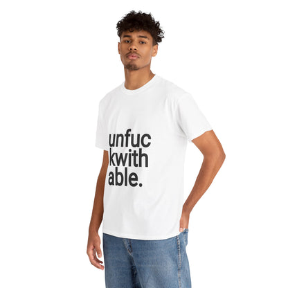 unfuc kwith able. Unisex Heavy Cotton Tee