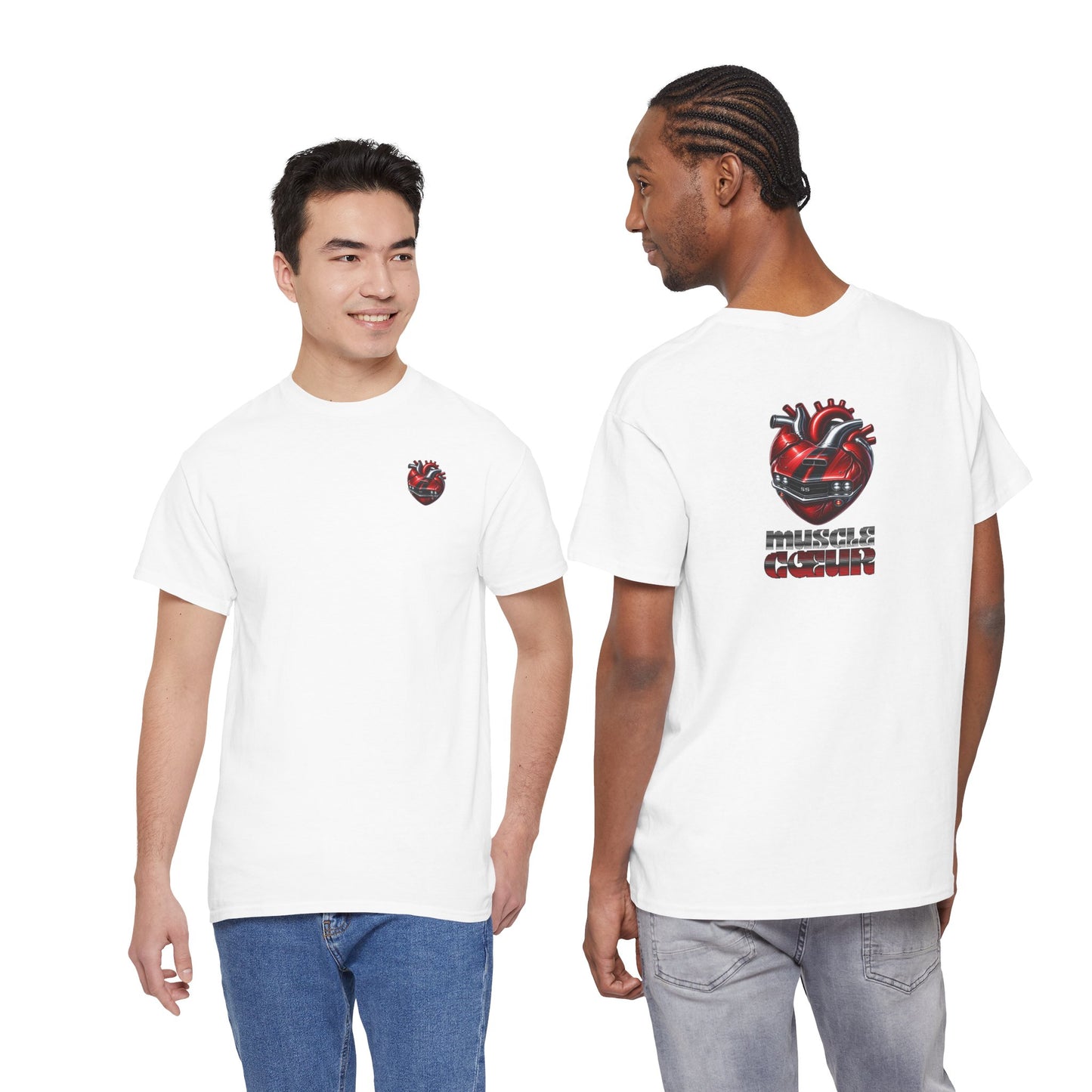 MUSCLE CŒUR Unisex Heavy Cotton Tee
