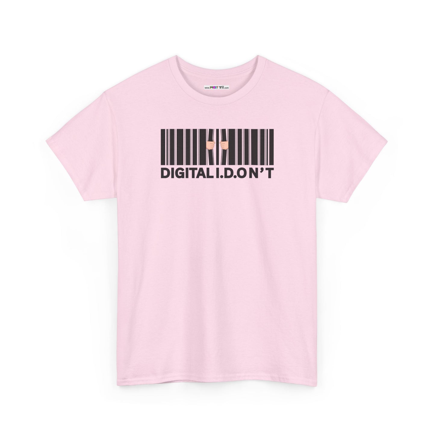 DIGITAL I.D.ON'T Unisex Heavy Cotton Tee