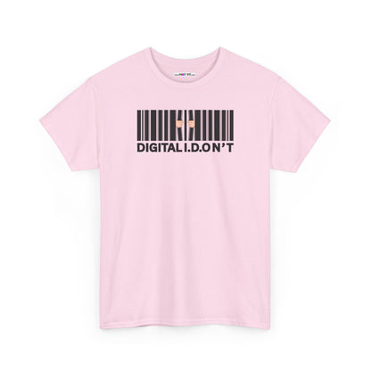 DIGITAL I.D.ON'T Unisex Heavy Cotton Tee