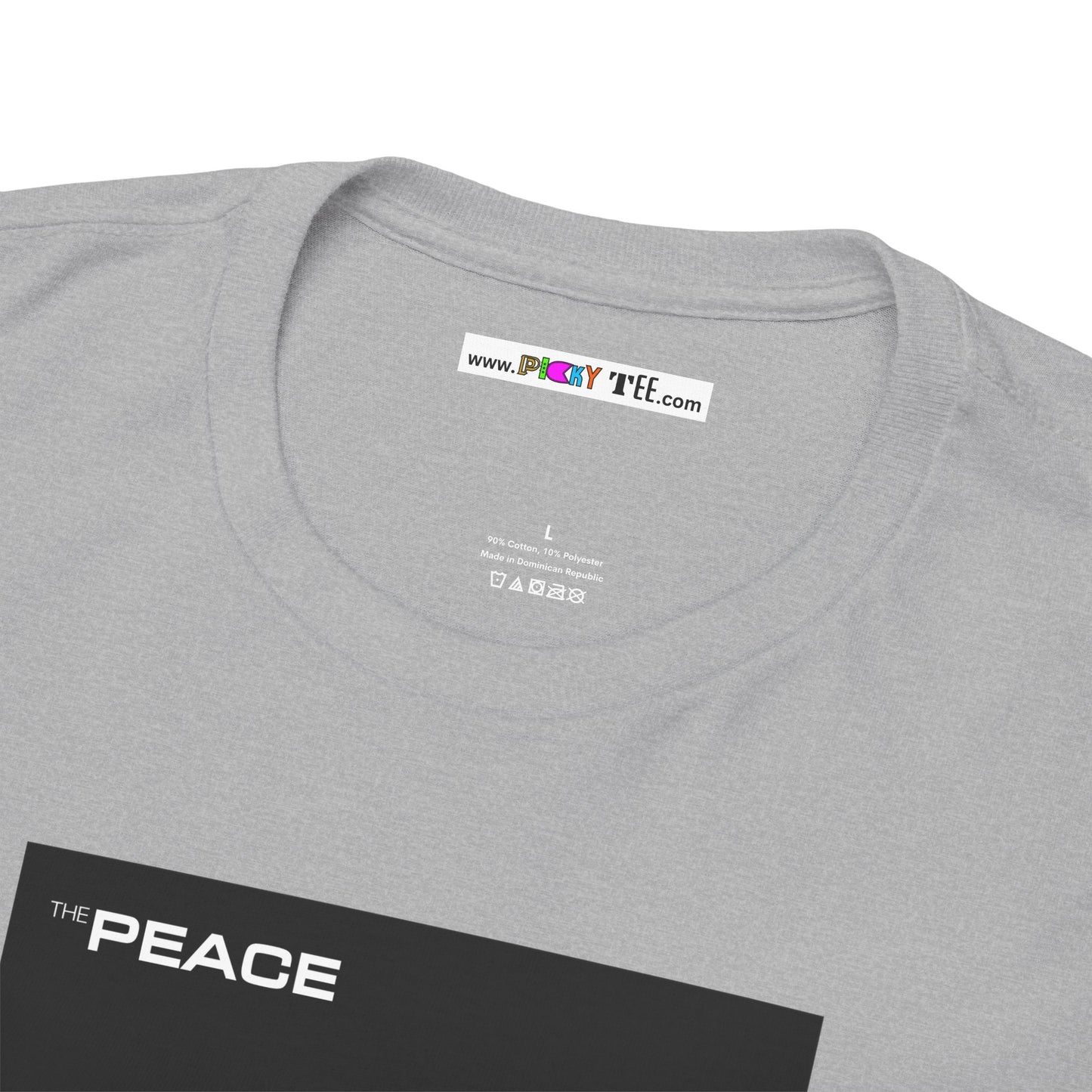 the PEACE ghost in the war-machine Unisex Heavy Cotton Tee