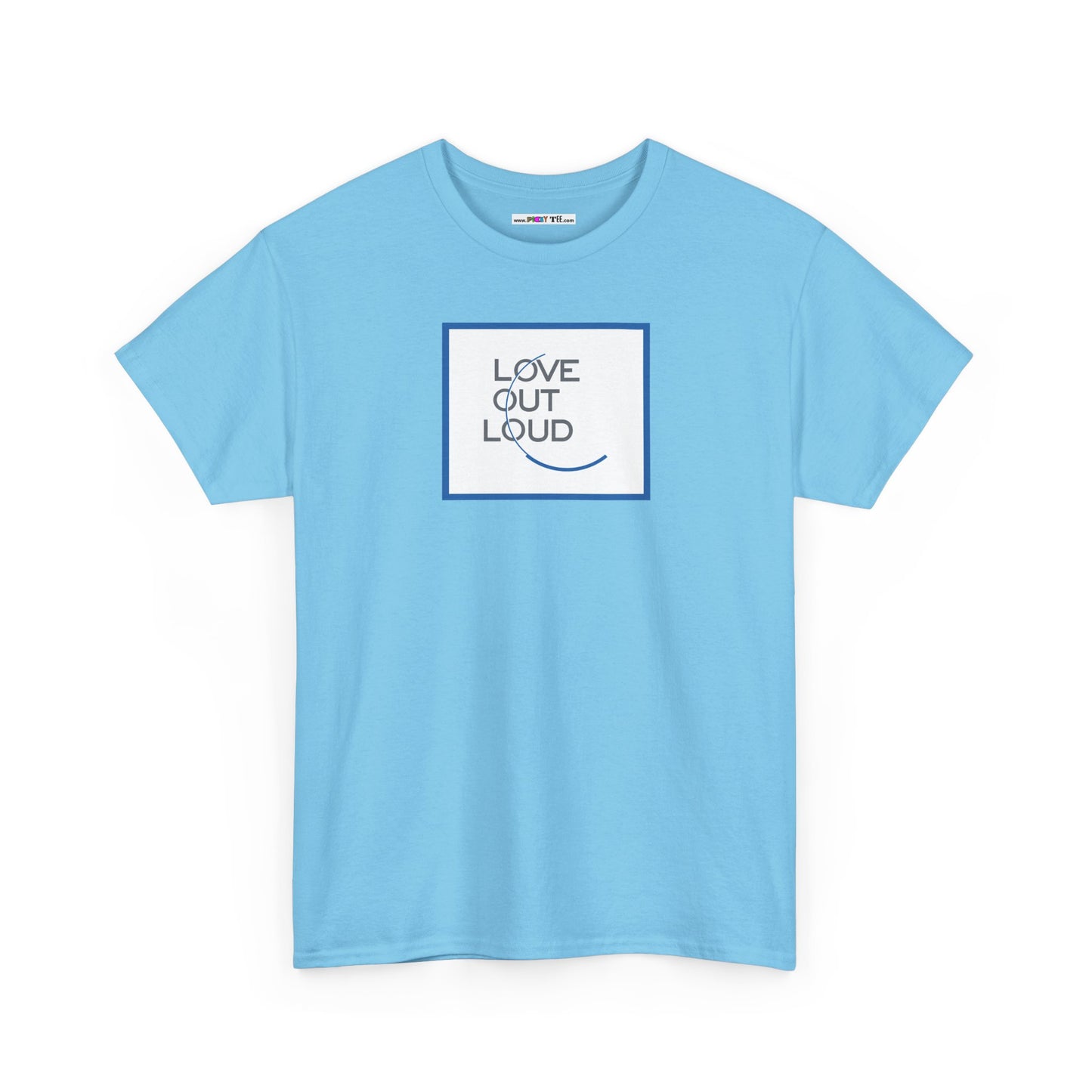 LOL- LOVE OUT LOUD Unisex Heavy Cotton Tee