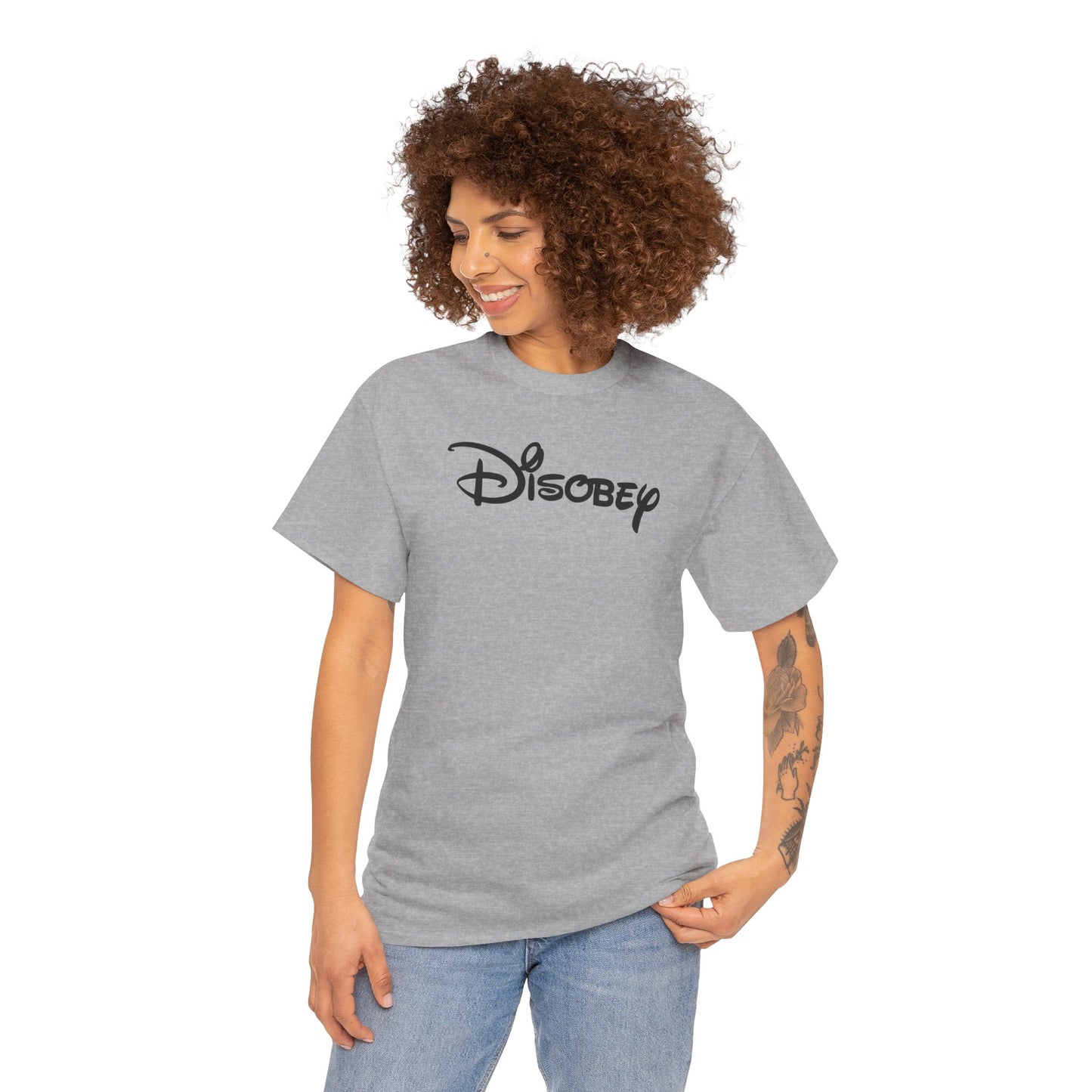 Disobey Unisex Heavy Cotton Tee