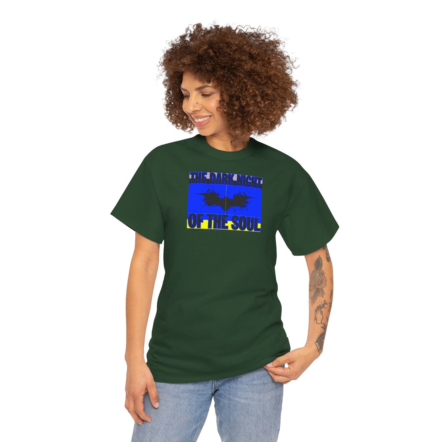 THE DARK NIGHT OF THE SOUL Unisex Heavy Cotton Tee