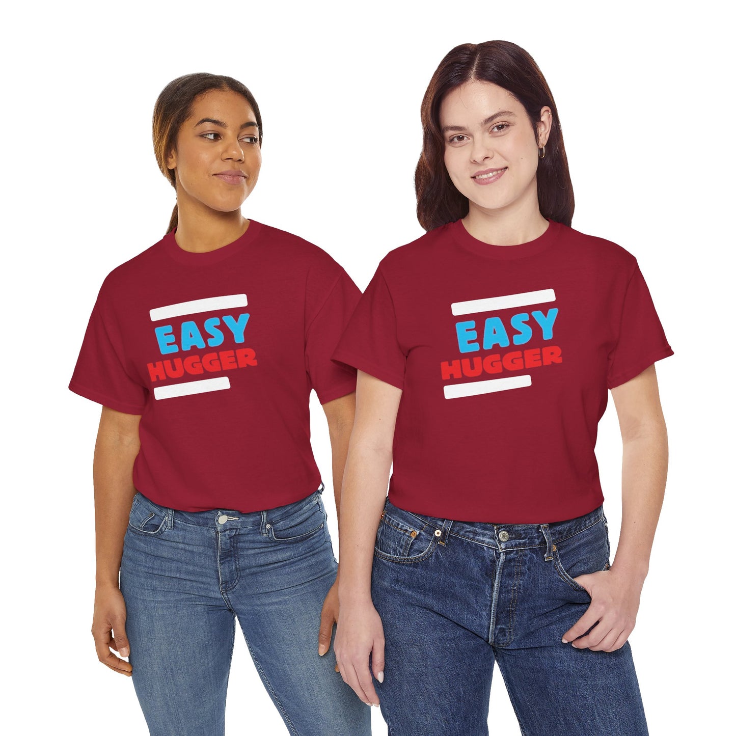 EASY HUGGER Unisex Heavy Cotton Tee