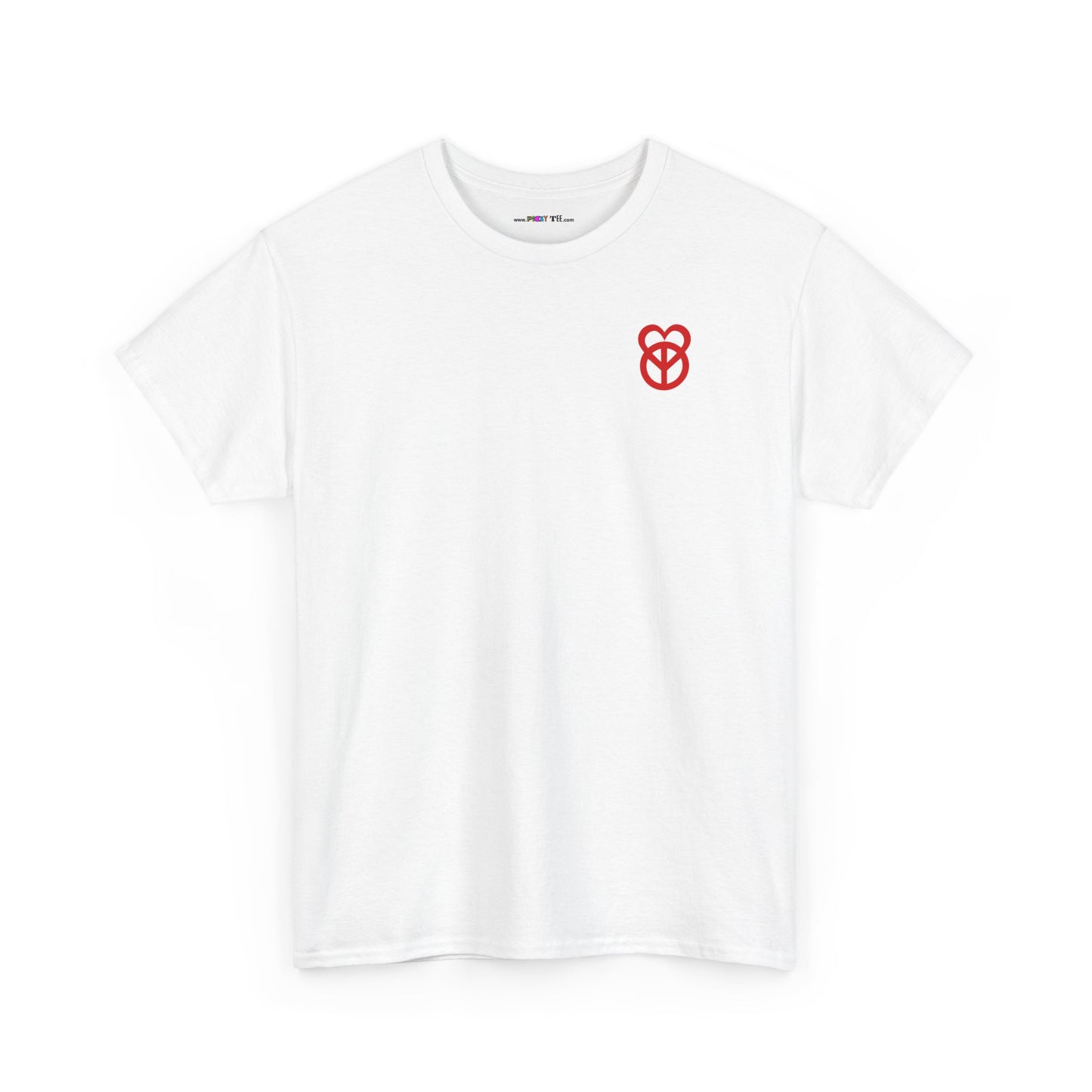 KEEP PEACE AND LOVE ON Unisex Heavy Cotton Tee