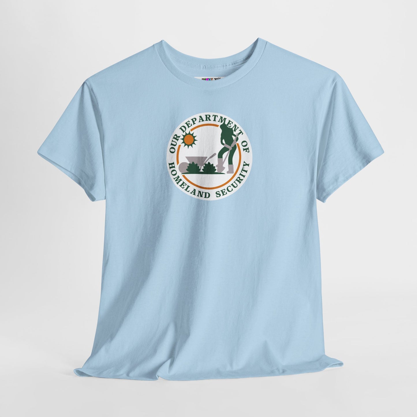 HOMELAND SECURITY (OUR DEPARTMENT OF) Unisex Heavy Cotton Tee