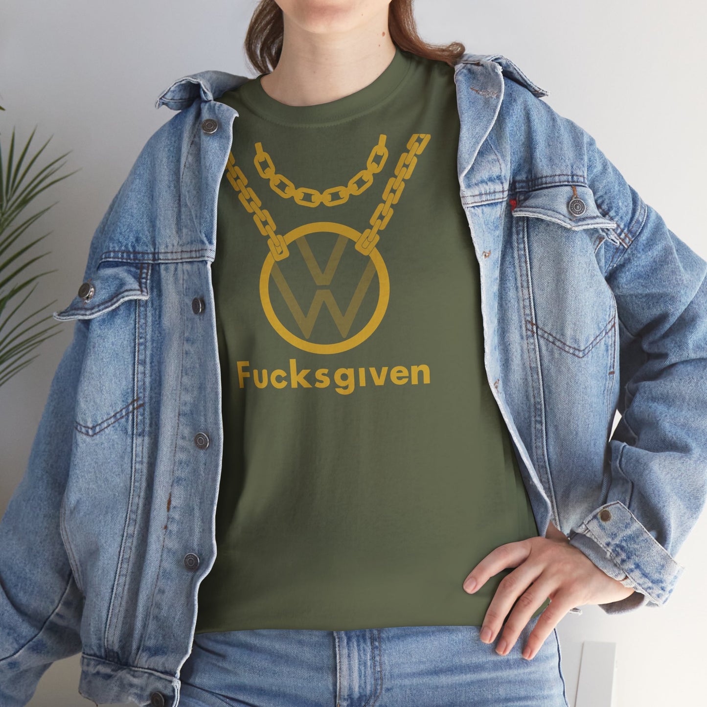 ZER0 Fucksgiven Unisex Heavy Cotton Tee