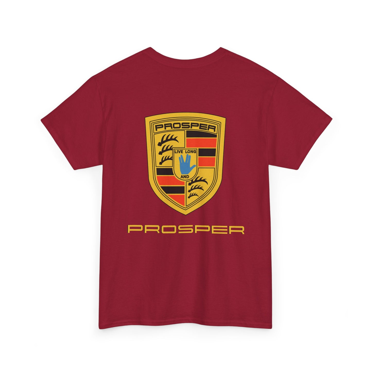 PROSPER, live long and...PROSPER Unisex Heavy Cotton Tee