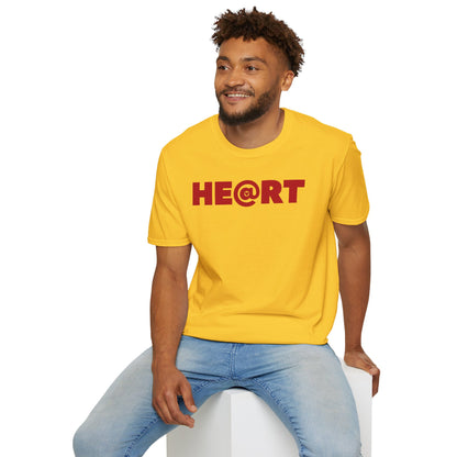 AT HEART Unisex Softstyle 100% Cotton T-Shirt