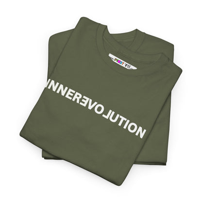 INNERƎVO⅃UTION Unisex Heavy Cotton Tee