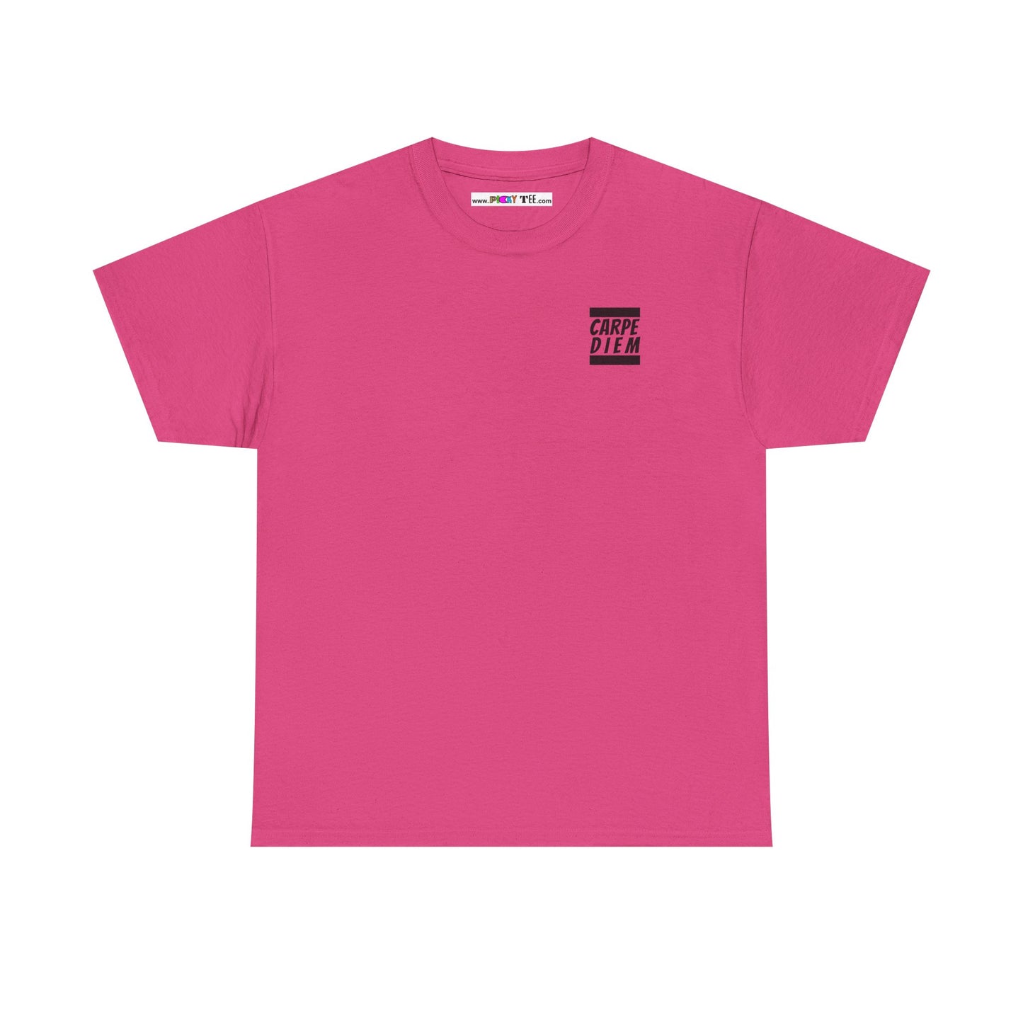 CARPE DIEM "I SEIZE DAY, PEOPLE" Unisex Heavy Cotton Tee
