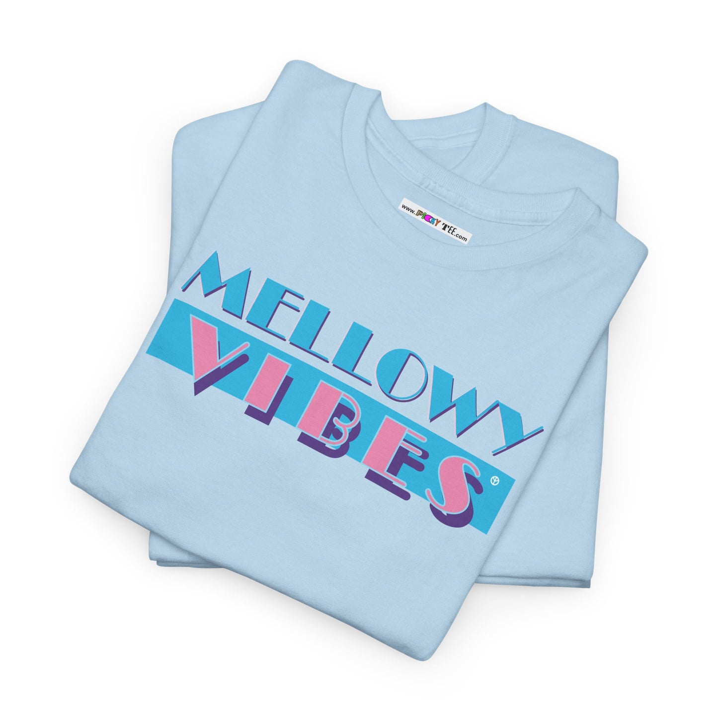 MELLOWY VIBES Unisex Heavy Cotton Tee