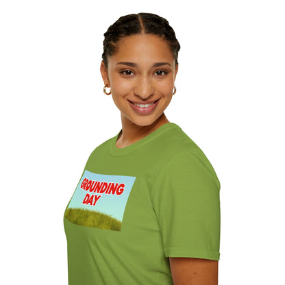 GROUNDING DAY Unisex Softstyle 100% Cotton T-Shirt