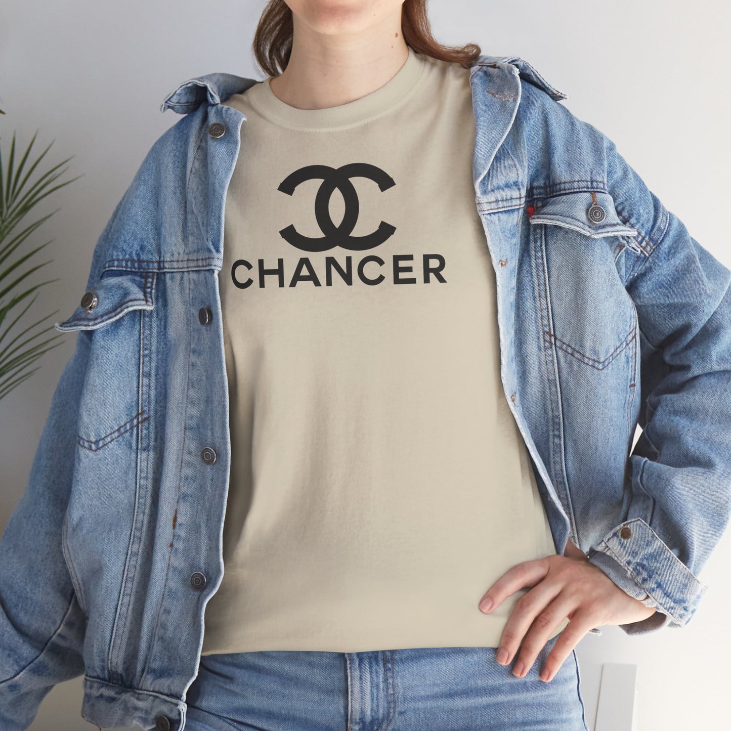 CHANCER Unisex Heavy Cotton Tee