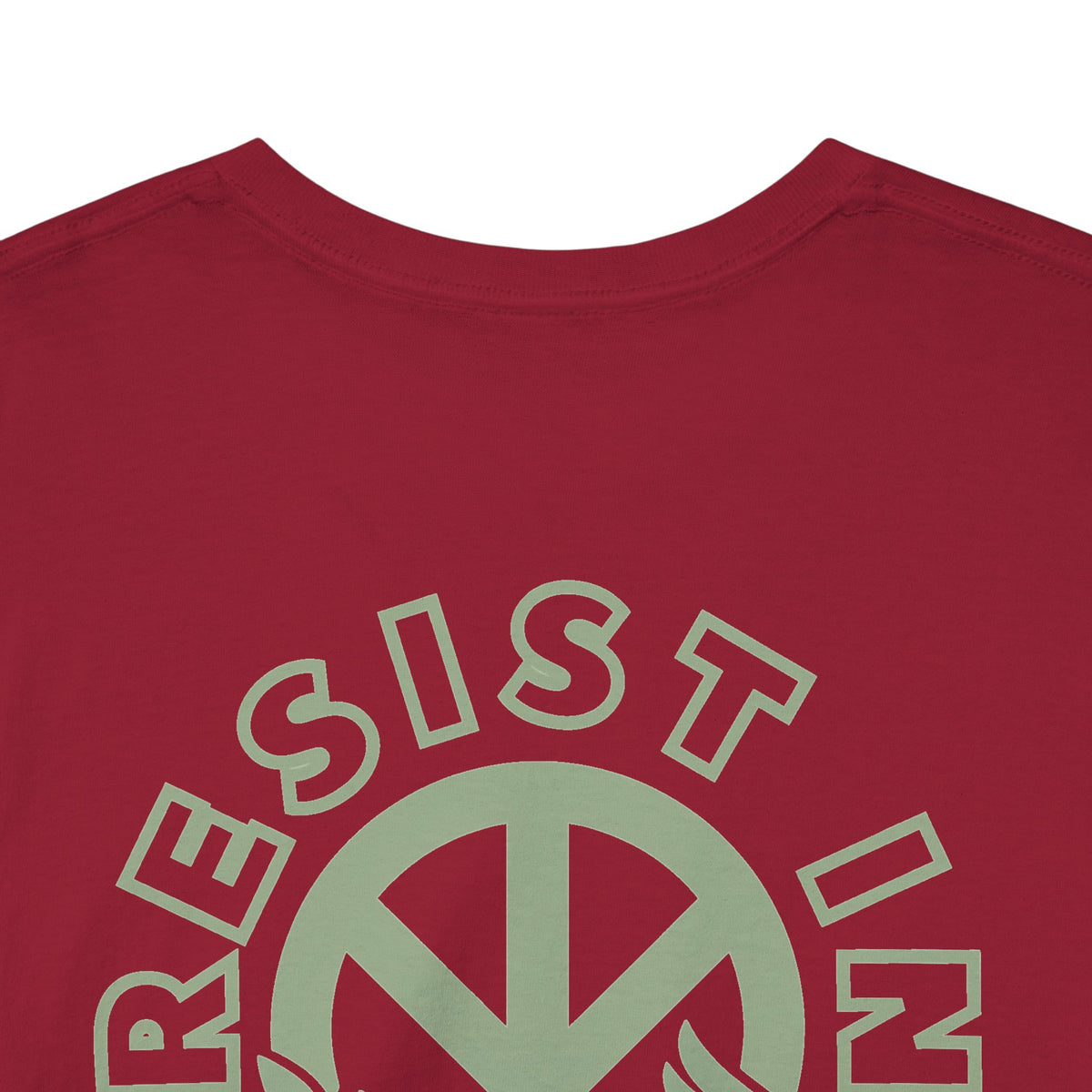 RESIST IN PEACE Unisex Heavy Cotton Tee