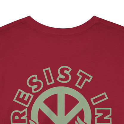 RESIST IN PEACE Unisex Heavy Cotton Tee