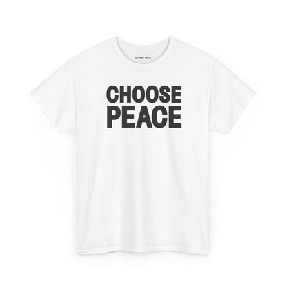 CHOOSE PEACE Unisex Heavy Cotton Tee