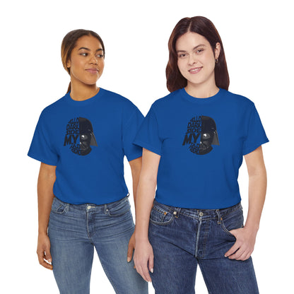 HELLO DARKSIDE MY OLD FRIEND Unisex Heavy Cotton Tee