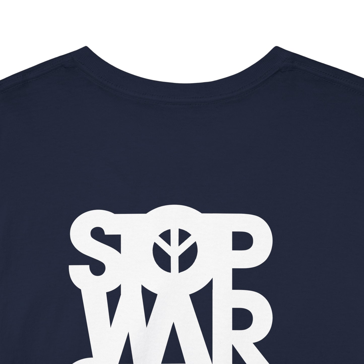 STOP WAR START PEACE Unisex Heavy Cotton Tee