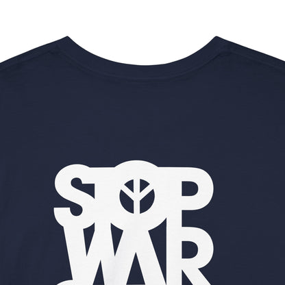 STOP WAR START PEACE Unisex Heavy Cotton Tee
