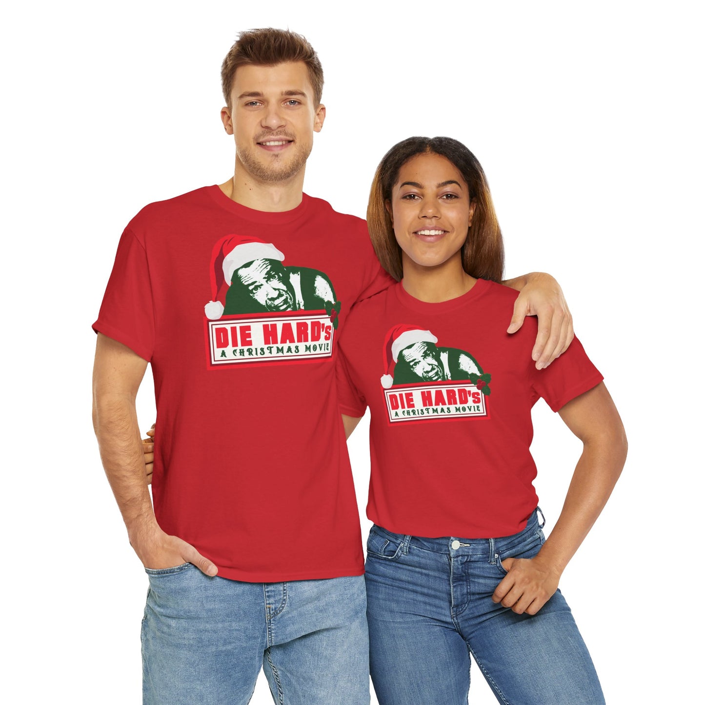 DIE HARD'S A CHRISTMAS MOVIE  Unisex Heavy Cotton Tee