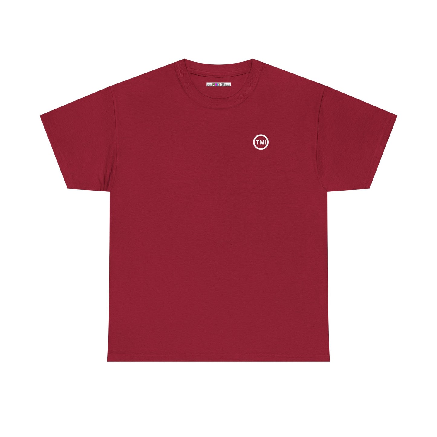TooMuchInformation TMI Unisex Heavy Cotton Tee
