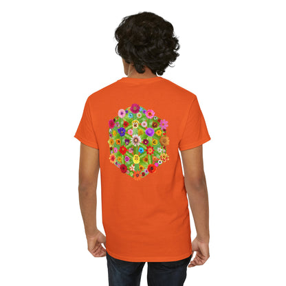 Flowers of Life Unisex Heavy Cotton Tee