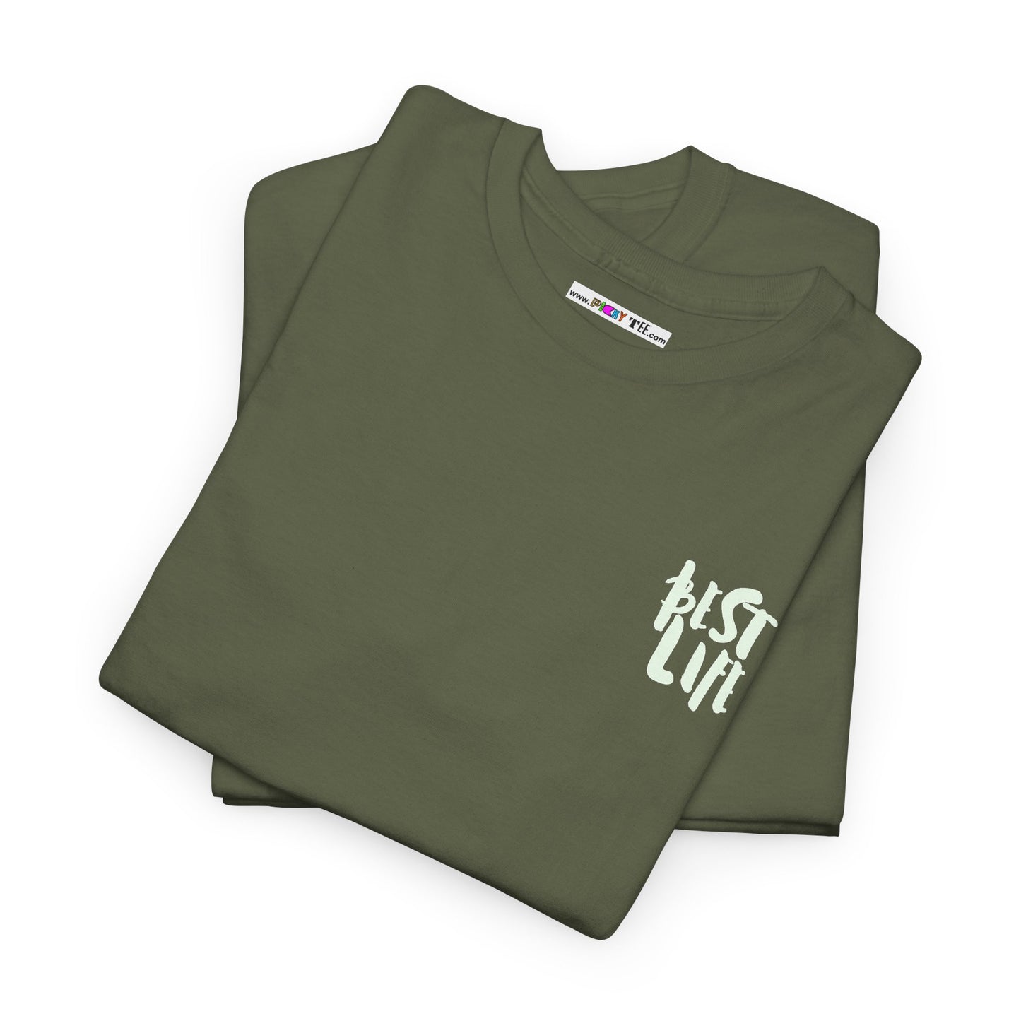 BEST LIFE Unisex Heavy Cotton Tee