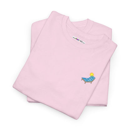 ON THE CHAISE LONGUE ALL DAY LONG Heavy Cotton Tee