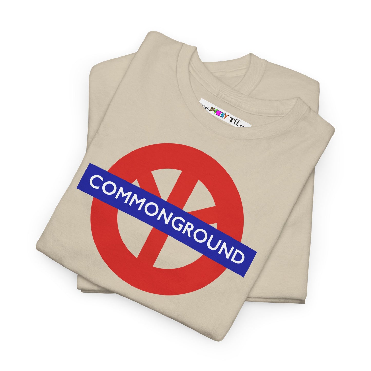 COMMONGROUND Unisex Heavy Cotton Tee