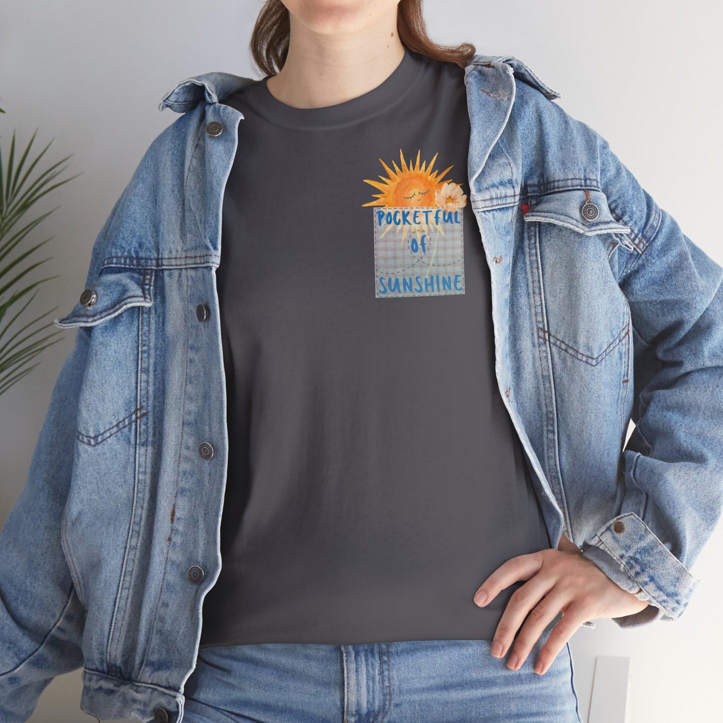 POCKETFUL OF SUNSHINE Unisex Heavy Cotton Tee