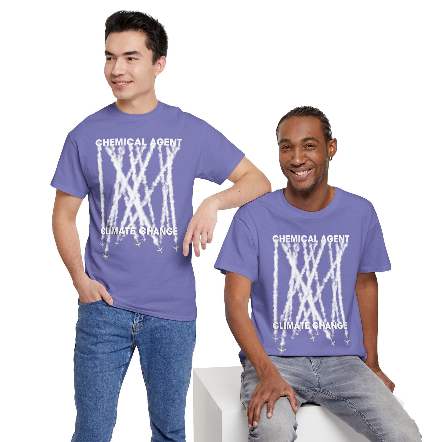 CHEMICAL AGENT/CLIMATE CHANGE Unisex Heavy Cotton Tee