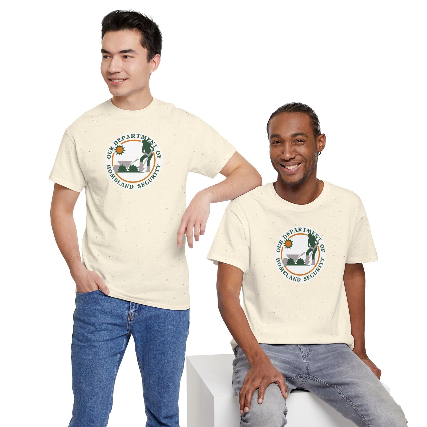 HOMELAND SECURITY (OUR DEPARTMENT OF) Unisex Heavy Cotton Tee