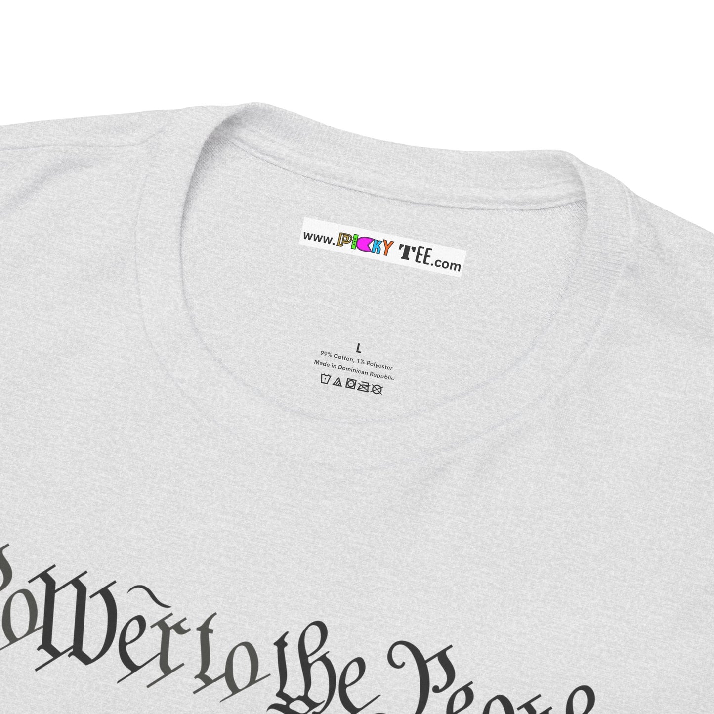 poWEr to THE PEOPLE Unisex Heavy Cotton Tee