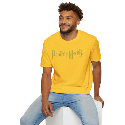 Proper Happy Unisex Softstyle 100% Cotton T-Shirt