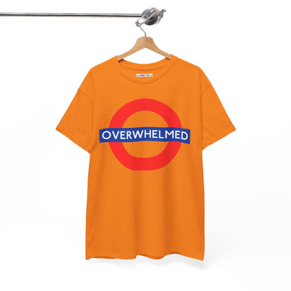 OVERWHELMED Unisex Heavy Cotton Tee