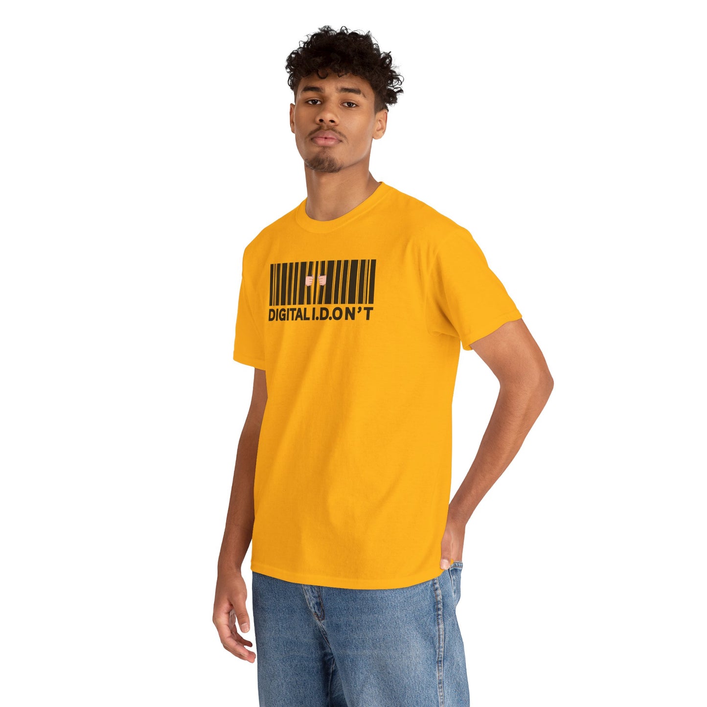 DIGITAL I.D.ON'T Unisex Heavy Cotton Tee