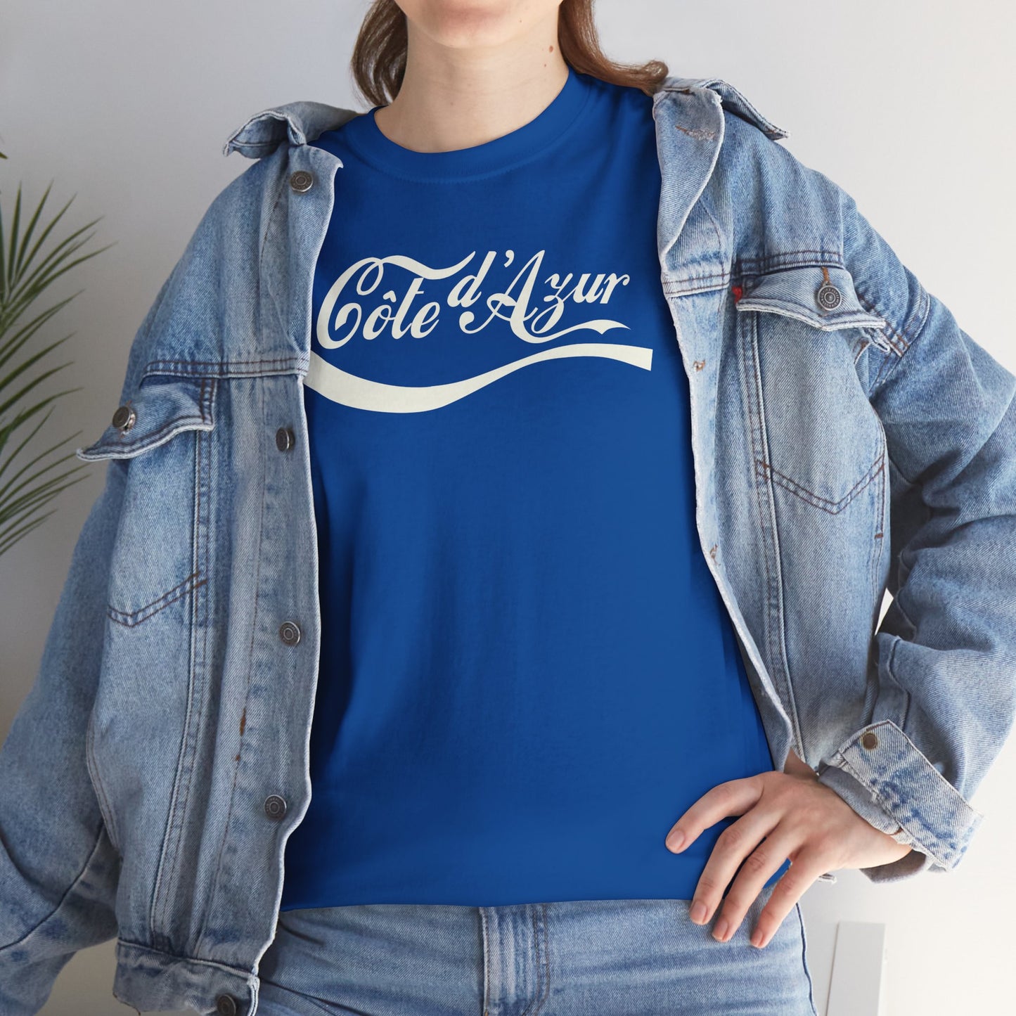 Côte d'Azur Unisex Heavy Cotton Tee